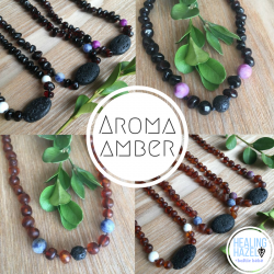 Aroma Amber Baby/Children Necklace – Polished Cherry
